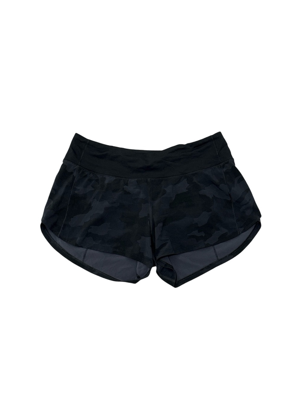 lululemon camo running shorts sz 8